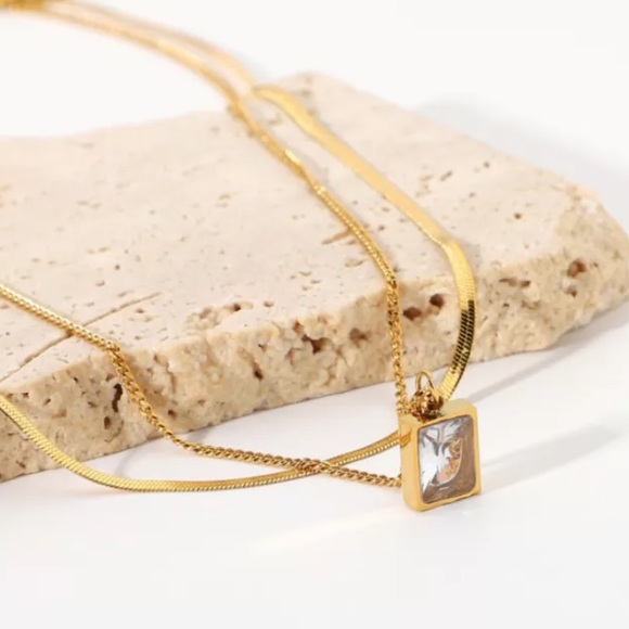 GP Double layered necklace - Picture 7 of 7